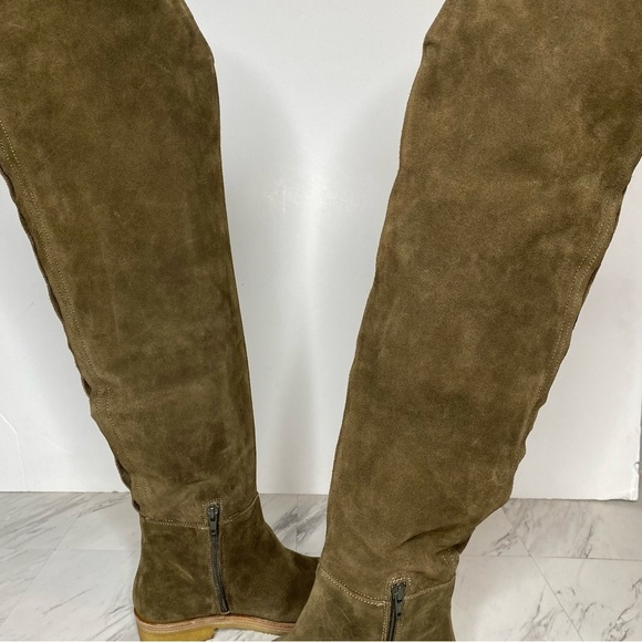 Free People Banks Slouch Suede Over the Knee Boot 6 1/2 - Picture 7 of 16